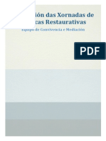 Valoración das Xornadas de Práticas Restaurativas