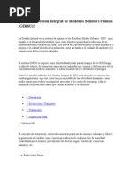 Qué Es La Gestión Integral de Residuos Sólidos Urbanos