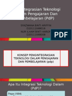 Pengintegrasian Teknologi Dalam Pengajaran Dan Pembelajaran (PDP)