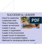 Successful Leader