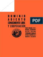 Sádaba Rodríguez - Dominio Abierto, Conocimiento Libre y Cooperación