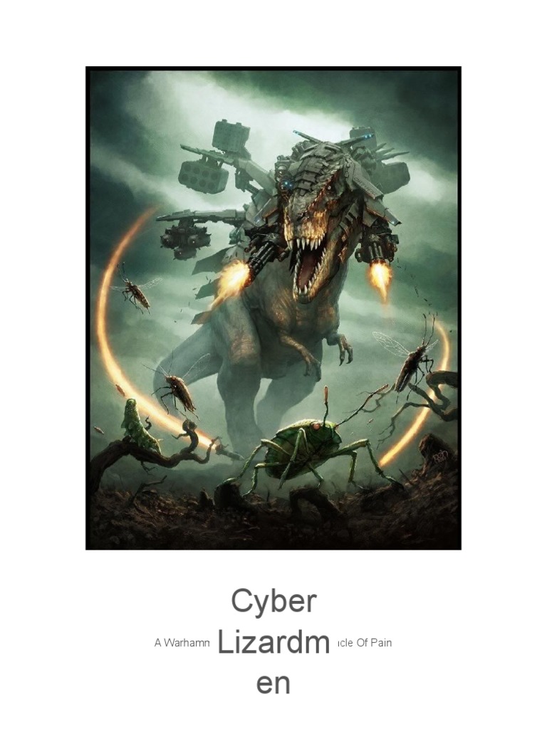 Cyber Lizardm En: A Warhammer 40K Fandex by The Oracle of Pain | PDF ...