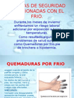 Medidas de Seguridad Reacionadas Con El Frio