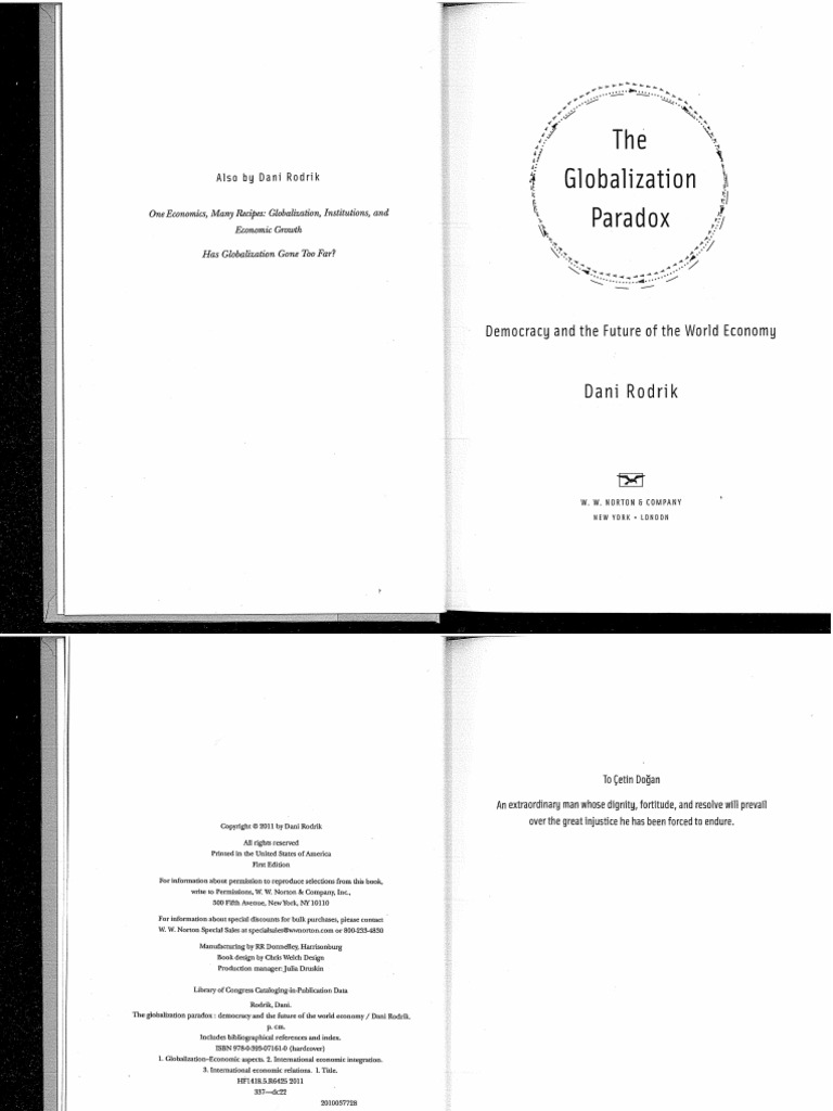The Globalization Paradox Dani Rodrik Pdf