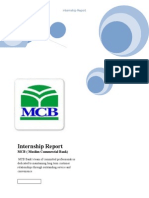 MCB Intership Report