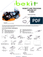 Robot Line Tracking Mouse Kit C-9801: TOOLS You'll Need