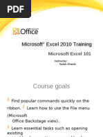 Excel 101