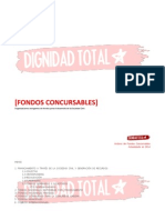DIGNIDAD TOTAL, Fondos Concursables