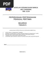 Kuiz Sejarah Tahun 5