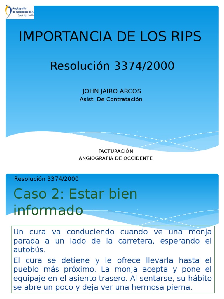 Importancia y Uso de los RIPS en Salud | PDF | Salud y bienestar | Medicina