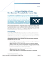 Data Sheet Cisco ASA 5500 and ASA 5500-X Series Next-Generation Firewalls for the Internet Edge