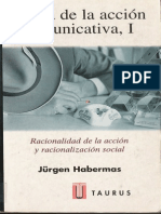 Juergen Habermas - Teoria de La Accion Comunicativa i