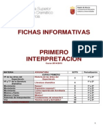 fichas Informativas Primero Interpretación