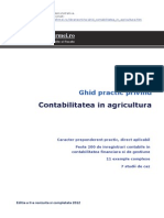 Model Ghid Practic Contabilitatea in Agricultura