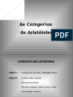 As Categorias Aristoteles Logica