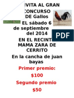 Gallos de Pelea