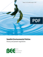 Swedish Environmental Policies Report Provides History and Regulations