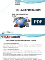 Gestión de La Exportación V Ciclo