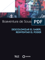 Boaventura Saber, Poder Reinventar El Poder