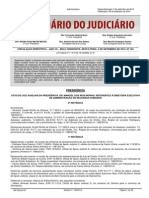 Diário do Judiciário Eletrônico TJMG Administrativo