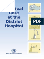 WHO - Surgical Care at the District Hospital (WHO 2003)