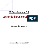 Mibuk Gamma 6.2: Lector de Libros Electrónicos