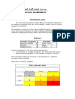 Risk Assessment Matrix (Definition and Notes)