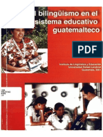 El - Bilinguismo en El Sistema Educativo Guatemalteco