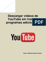 Descargar Videos de YouTube Sin Instalar Programas