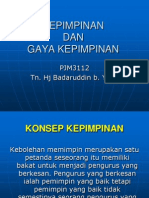 Kepimpinan Dan Gaya Kepimpinan