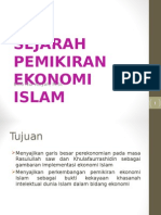 Sejarah Pemikiran Ekis