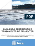 Guia para Destinação e Tratamento de Efluentes