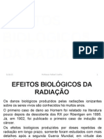 Efeitos biológicos radiação