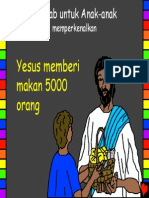 Jesus Feeds 5000 People Indonesian - 2