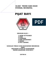 Makalah Pijat Bayi