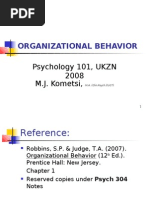 Download Organizational Behavior PPT by rashul87 SN26549530 doc pdf