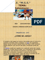 balonmano fundamentos