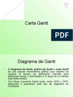 Carta Gantt Administracion