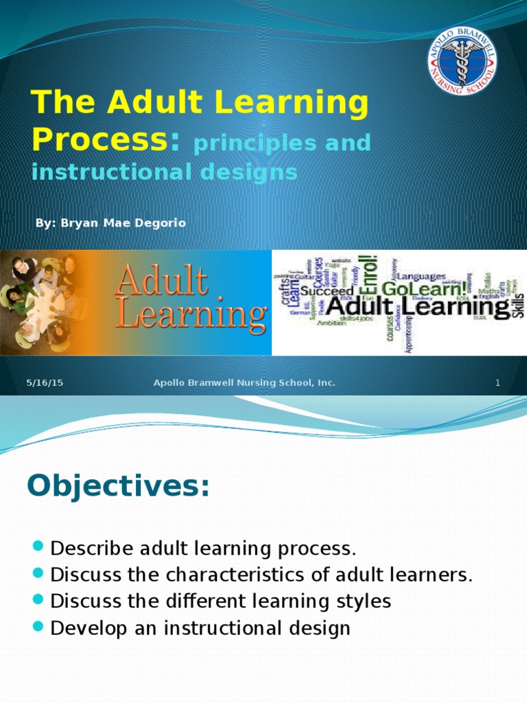 The Adult Learning | PDF | Adult Education | Educational Assessment