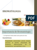 Intro - BROMATOLOGIA