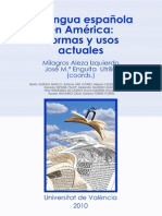 Lengua Española en América Normas y Usos Actuales