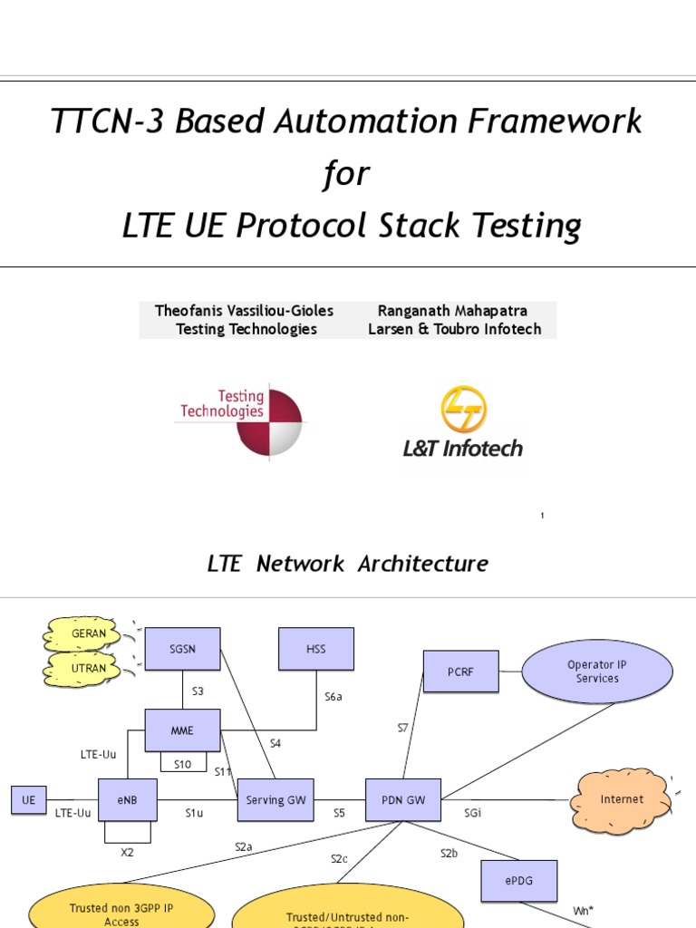 LTE UE Testing Automation Framework | PDF | Computer Data | Computer ...