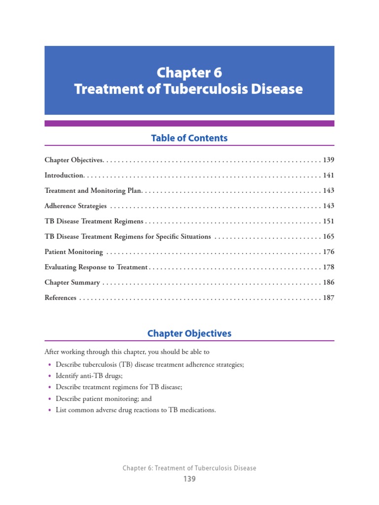 Chapter6 TB Meningitis | PDF | Tuberculosis | Management Of Hiv/Aids