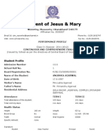 Convent of Jesus & Mary: Student Profile