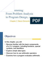 C++ Programming: From Problem Analysis To Program Design,: Fourth Edition