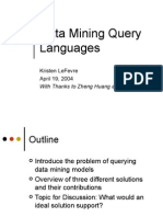 Data Mining Query Languages2699