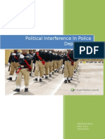 Political Interference in Police Department