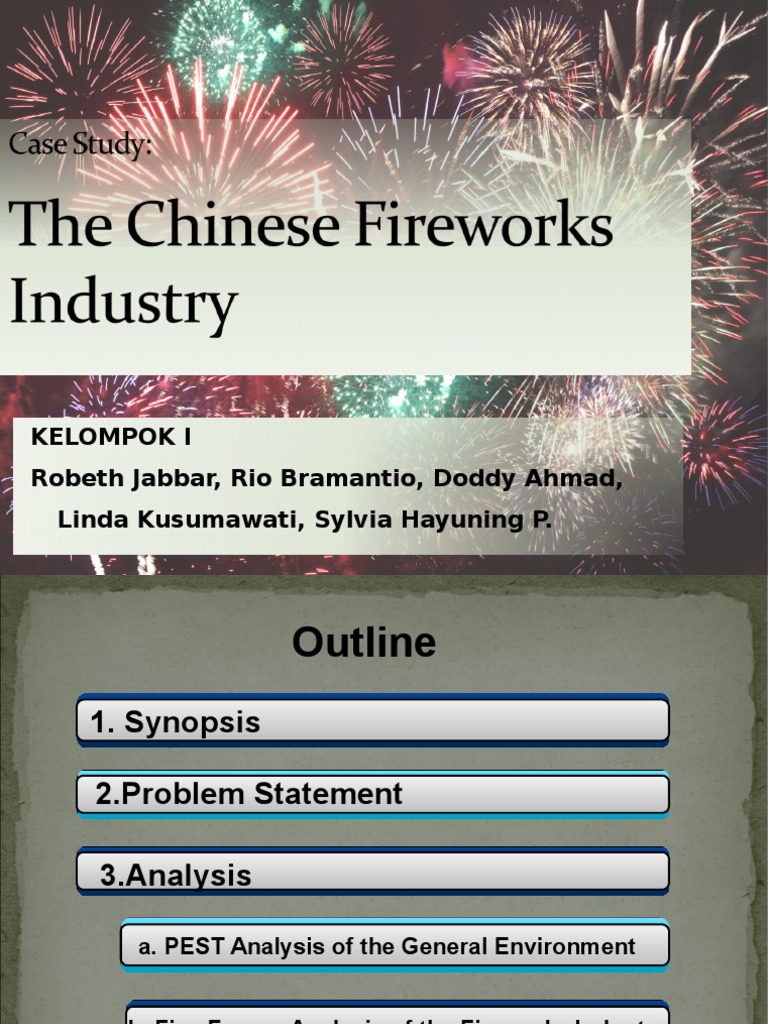 Chinese Fireworks Case Strategic Management Labour Economics