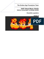 GAF Virtual Music Studio