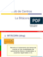 Web de Centros La Bitácora